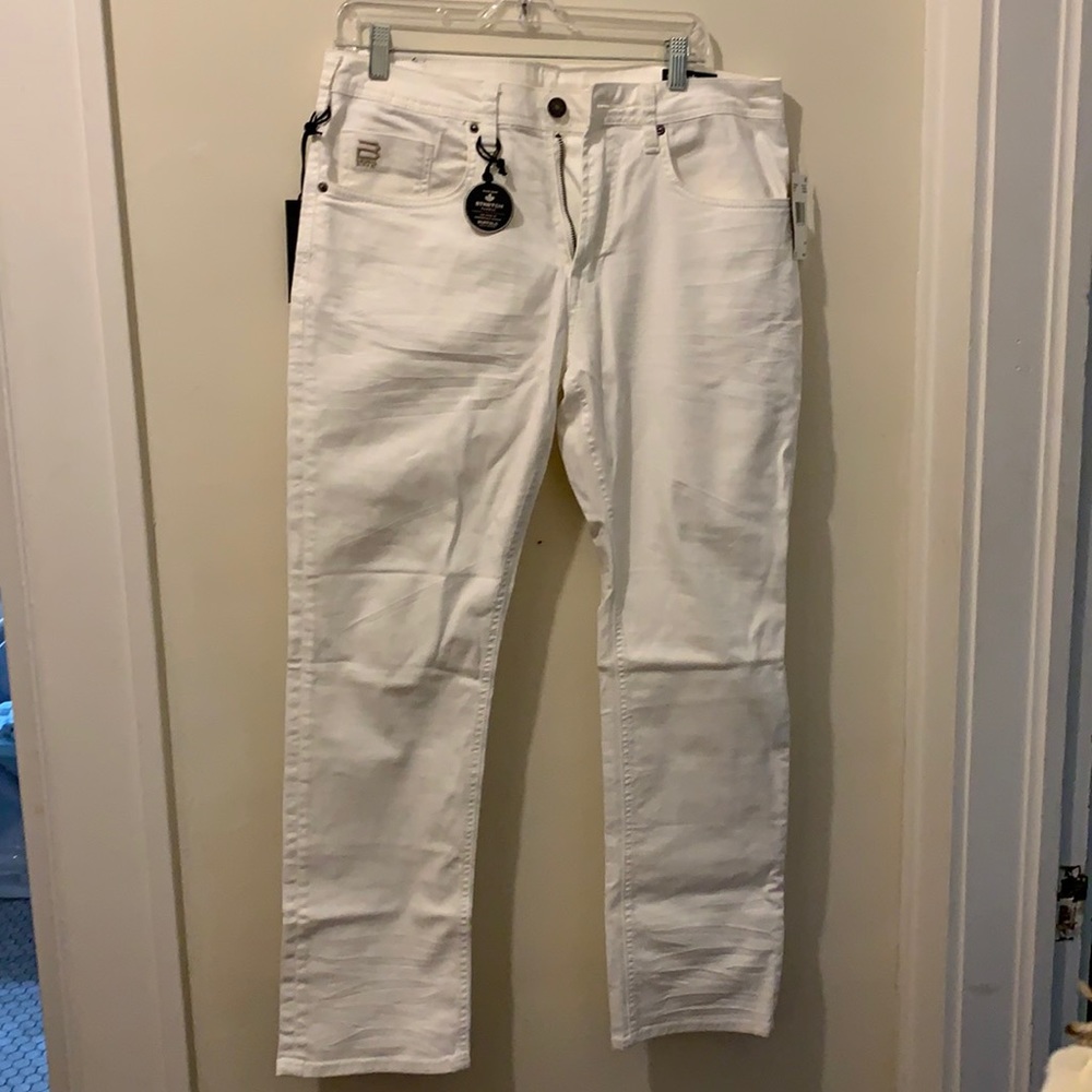 Buffalo David Bitton White Jeans 34/30